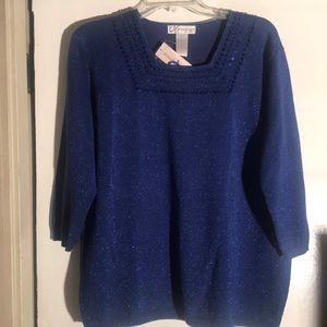 Dress barn beads & segueing top